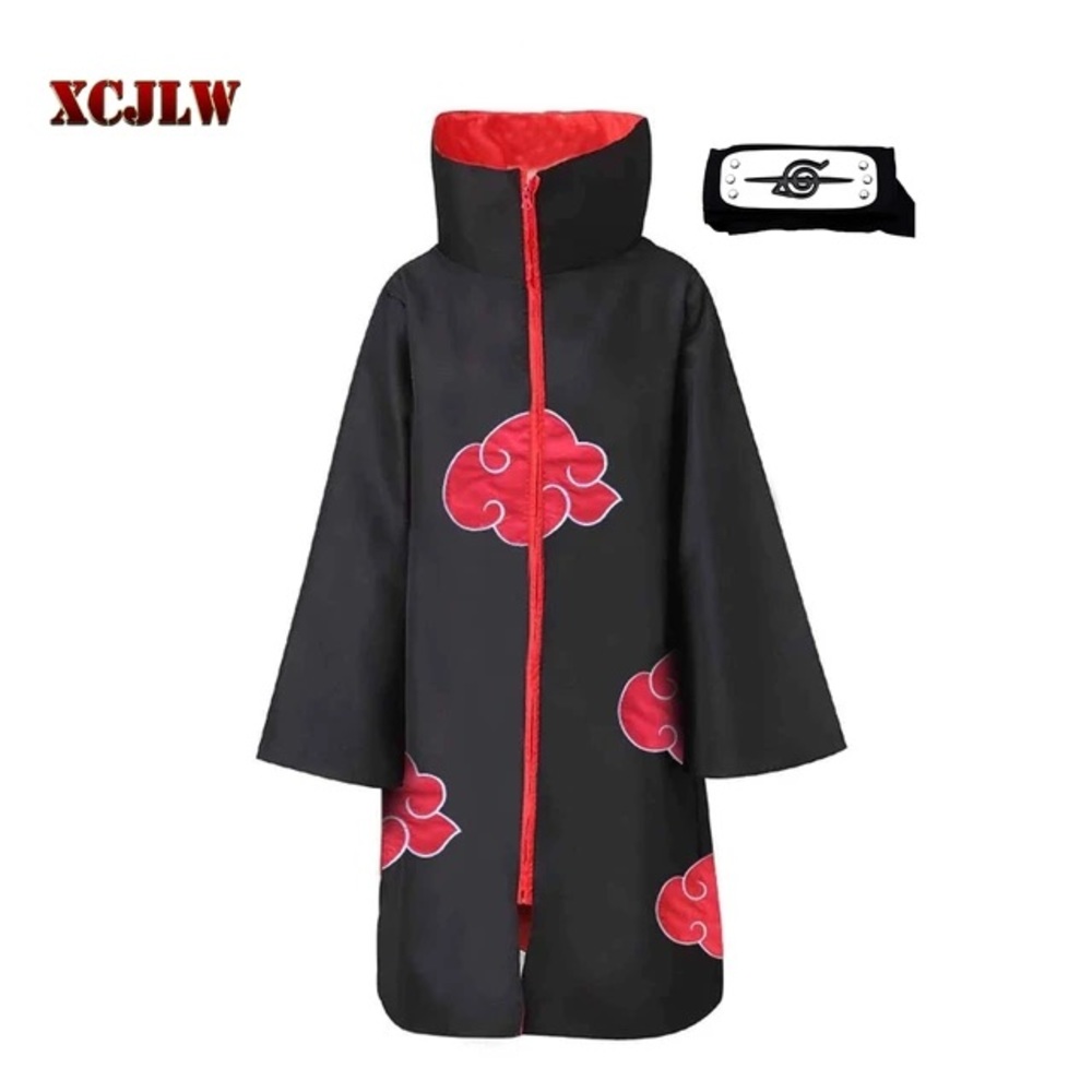 Black and Red Cloak